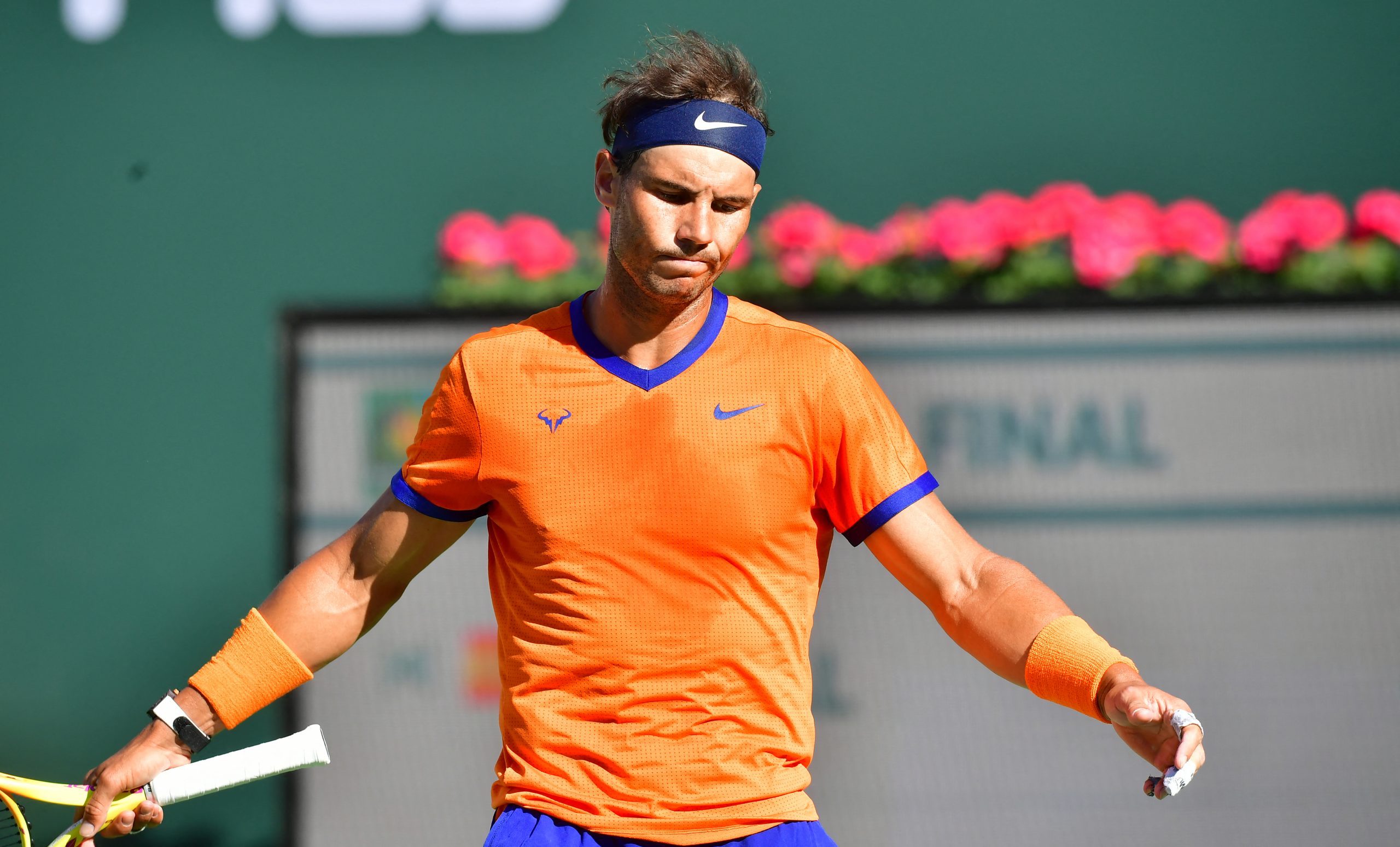 Injured Nadal still unable to train with a racket, will miss Barcelona