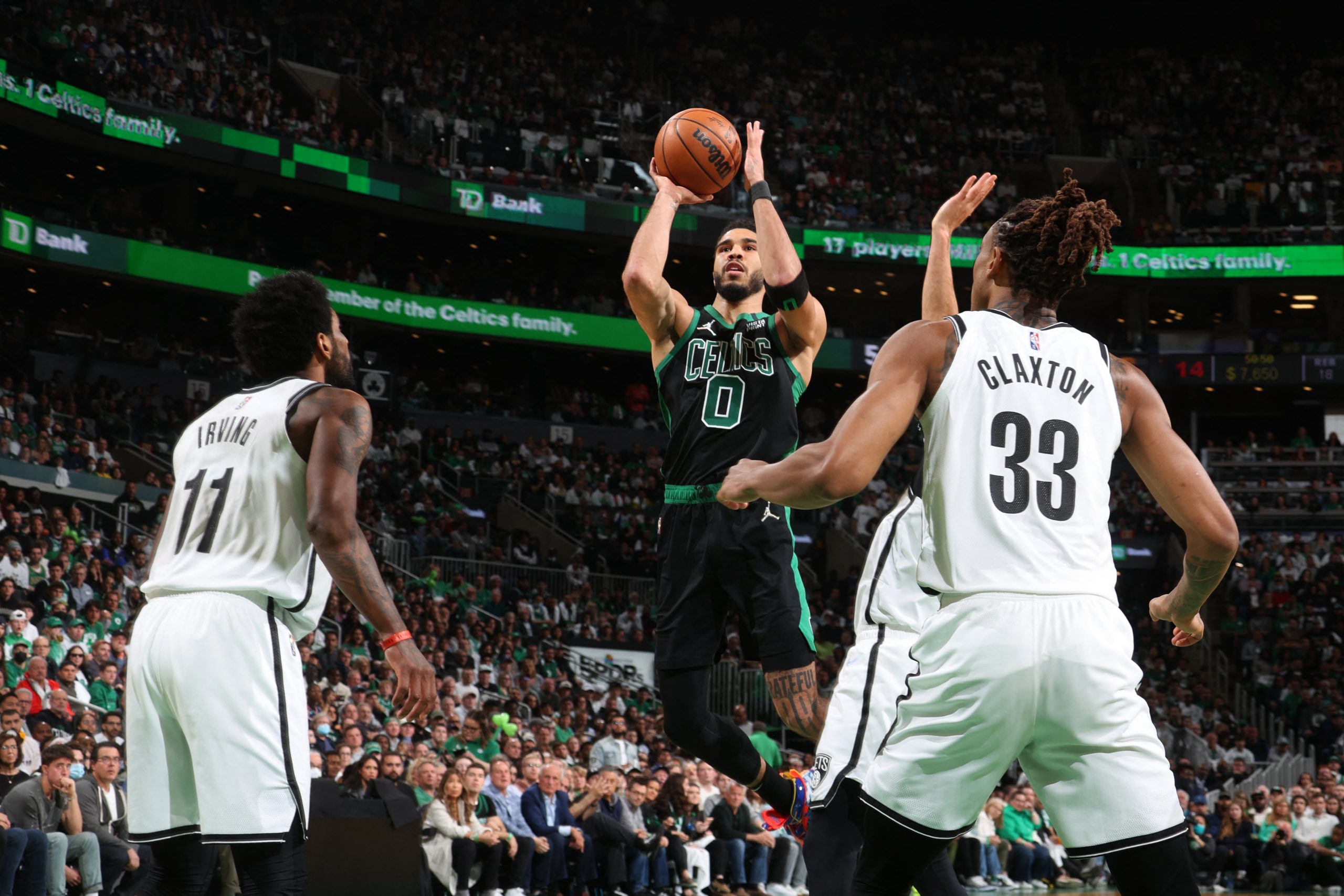 Celtics vs. Nets Game 1: Jayson Tatum's game-winning buzzer-beater gives  Celtics Game 1 win over Nets