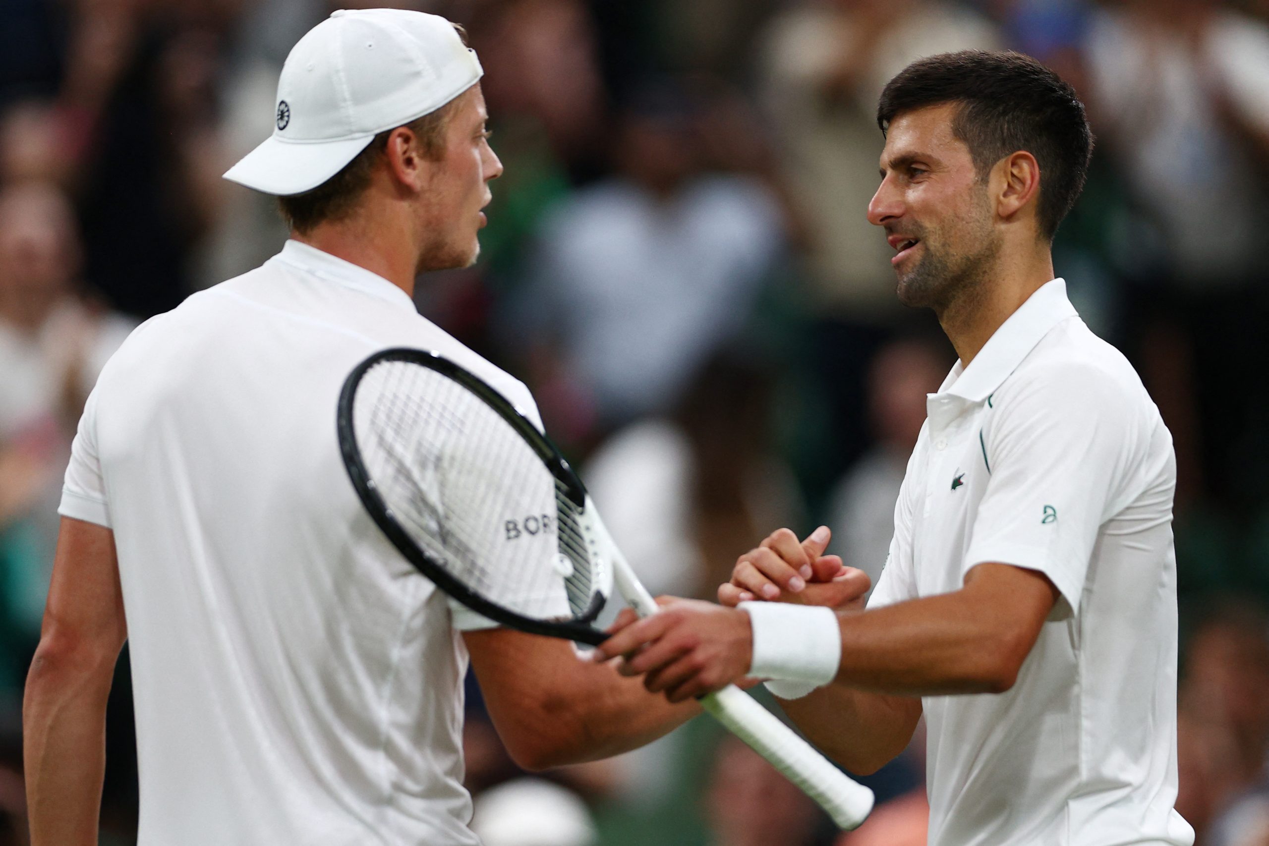 Djokovic in 13th Wimbledon quarter-final as Federer eyes one more time