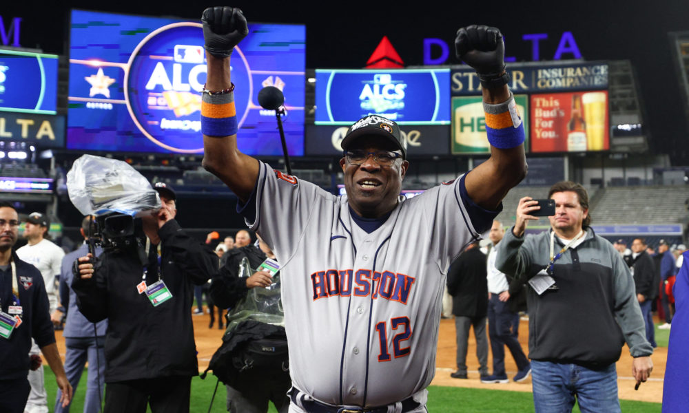 MLB News: Astros manager Dusty Baker regrets there's no African American  players in 2022 World Series