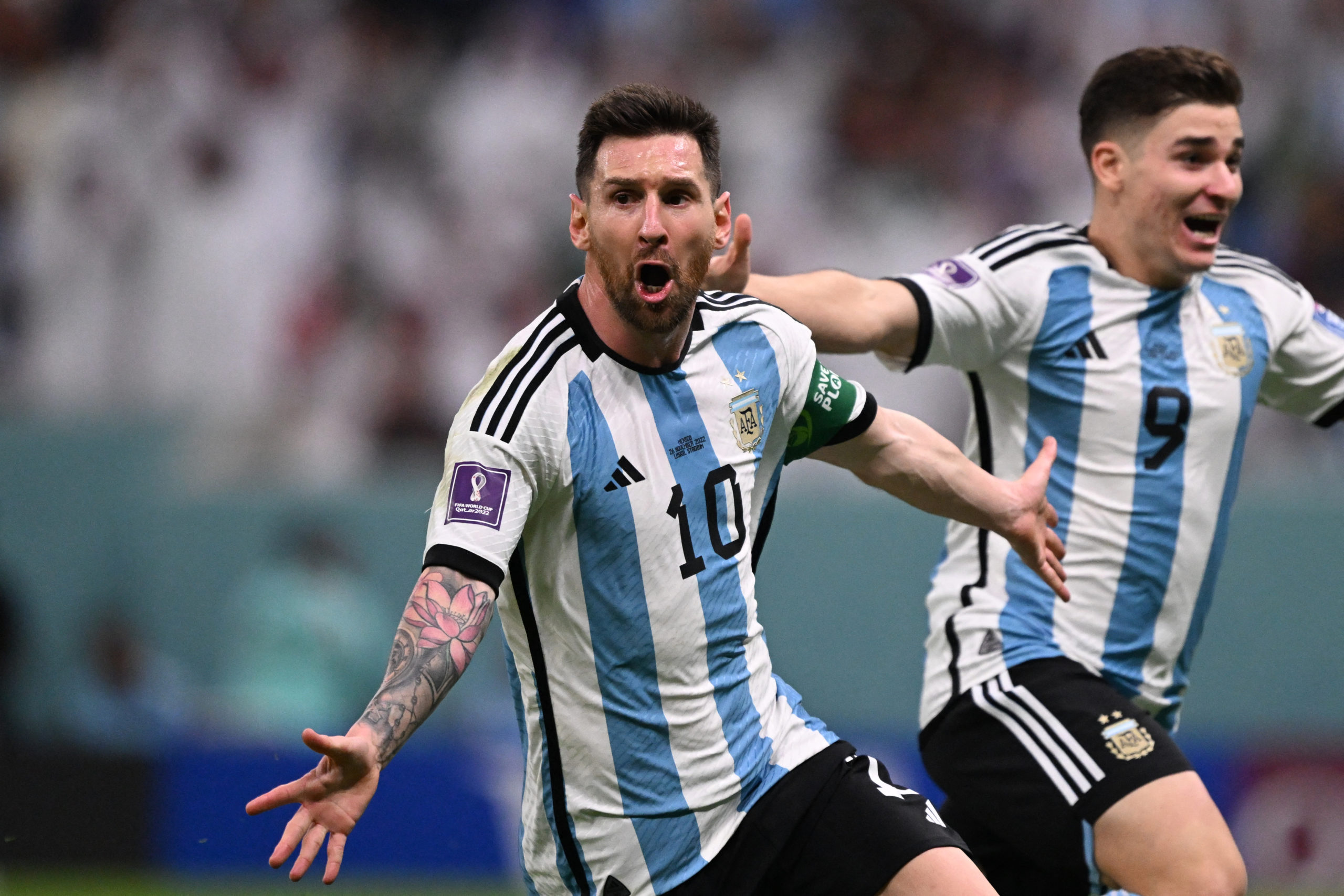 Lionel Messi pays Diego Maradona tribute from the USA 94 World Cup