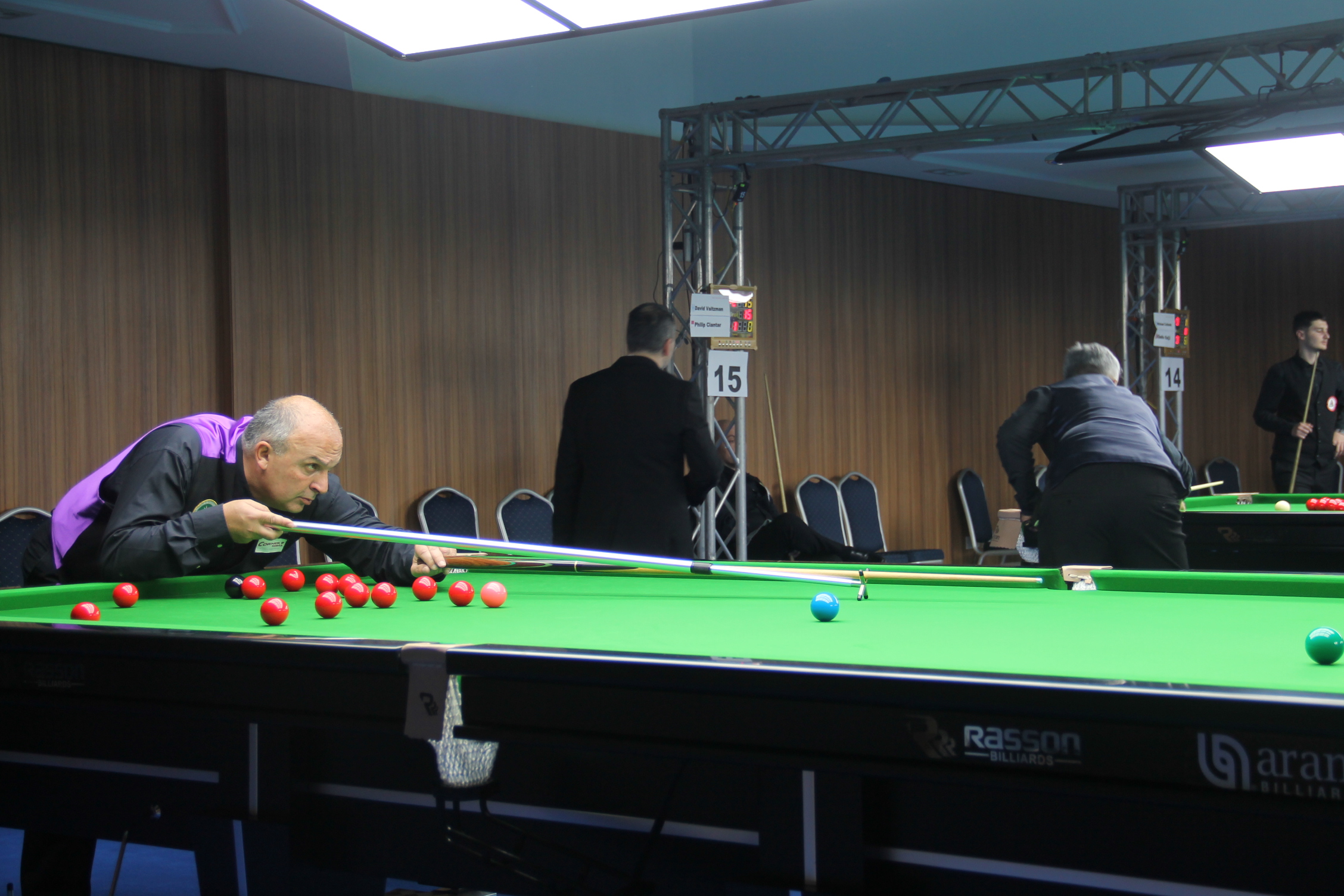 Alex Borg advances to the last sixteen of European Snooker Championship