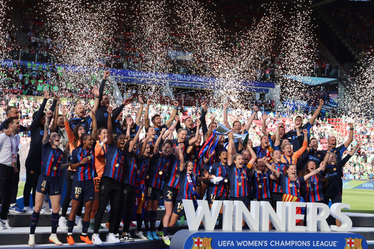 Barcelona win Women's Champions League with stunning comeback