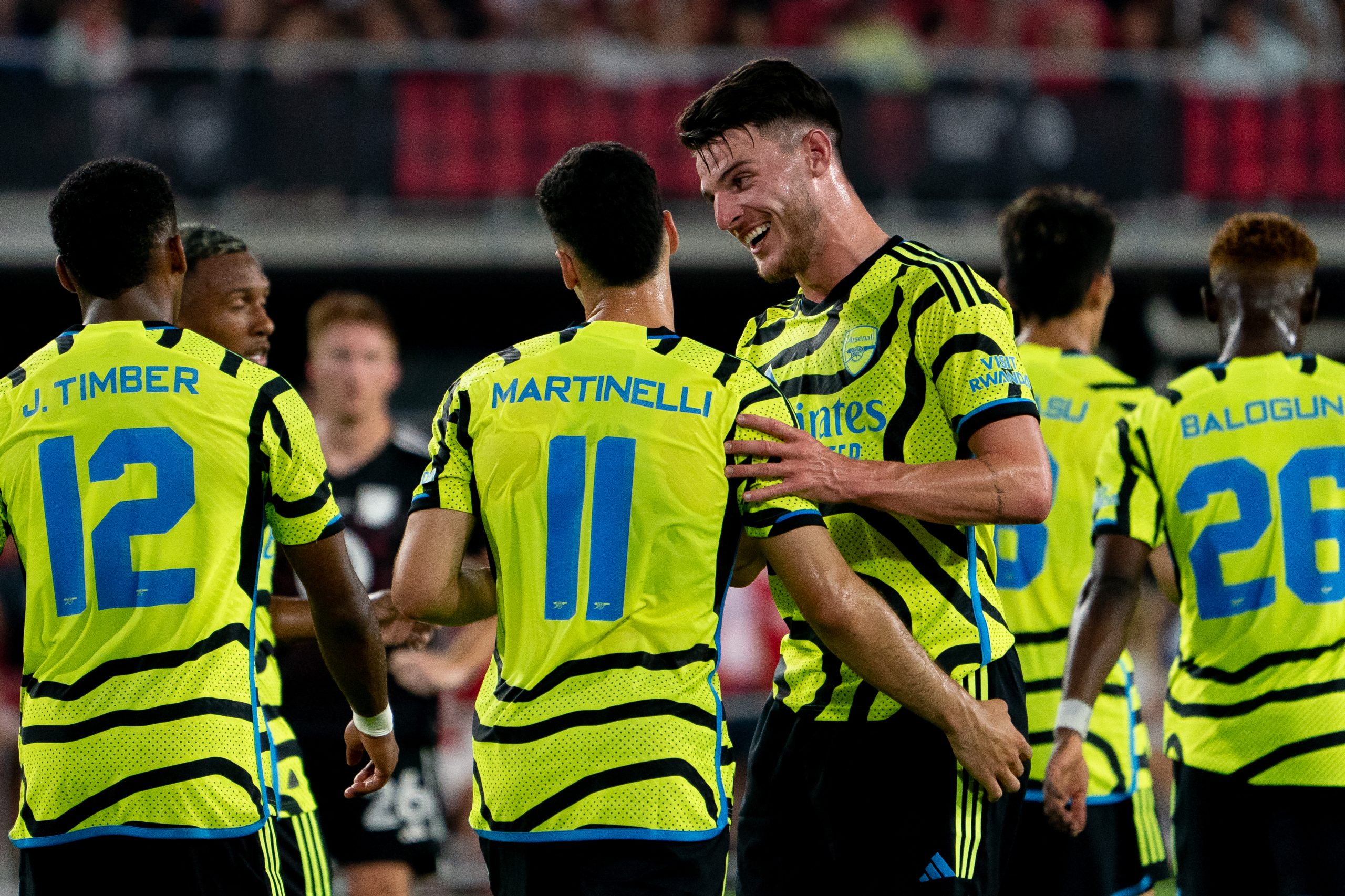 Declan Rice and Kai Havertz make mark as Arsenal crush MLS All-Stars
