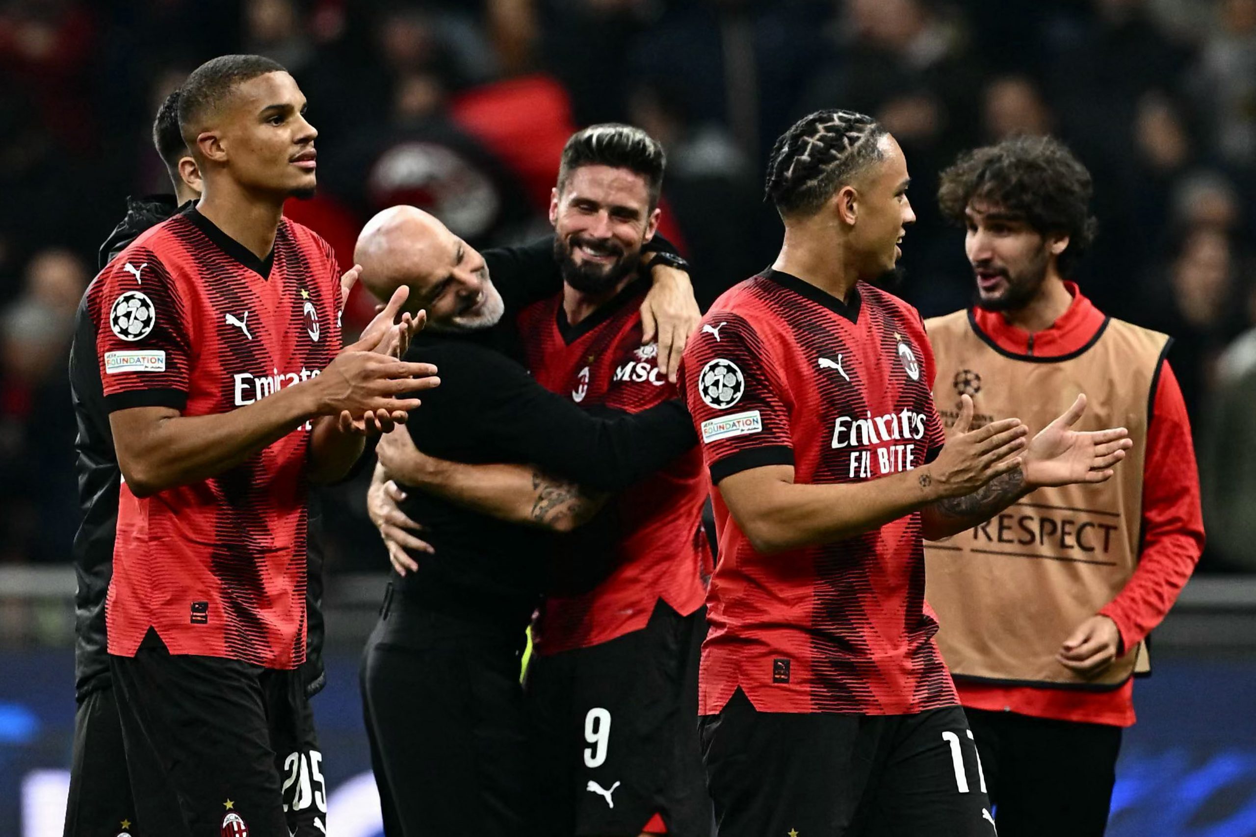 Milan bags crucial CL win over PSG