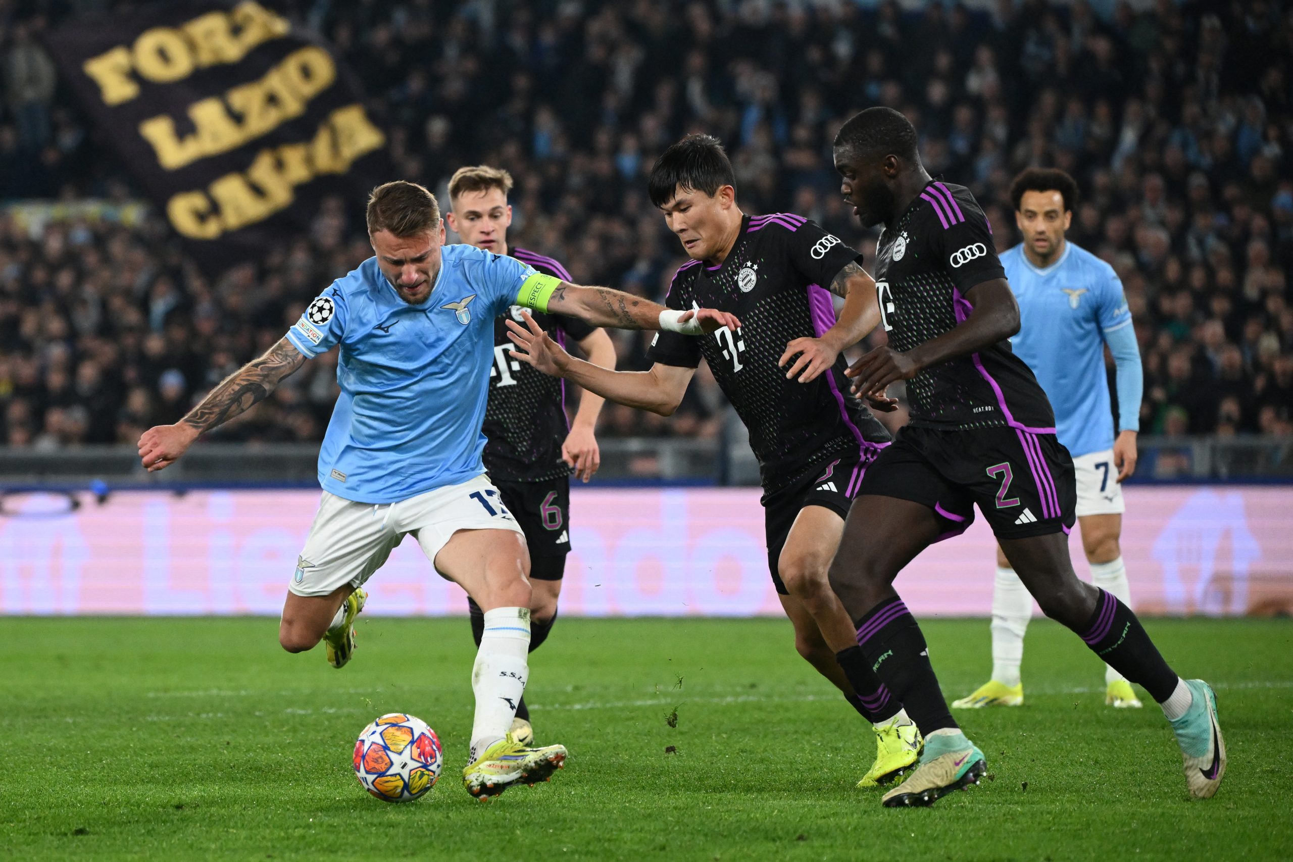 Immobile hands Lazio Champions League advantage over troubled