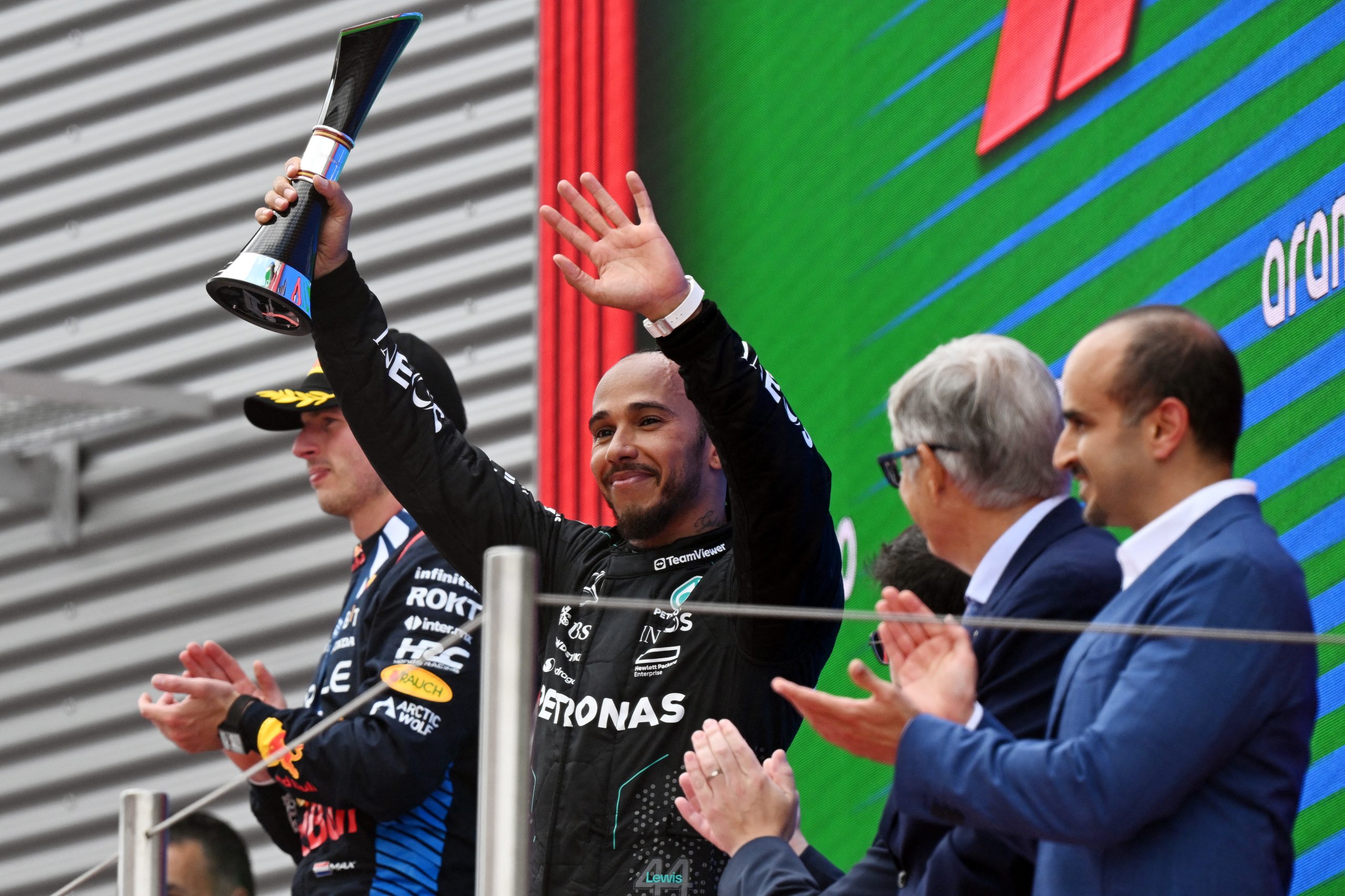 Good to be back,' says Hamilton after podium return - SportsDesk
